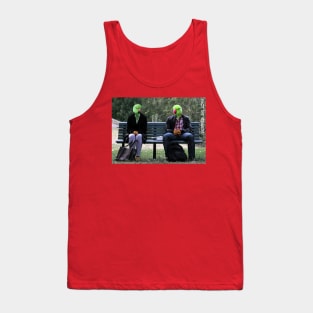 Parkbench Parakeets Tank Top